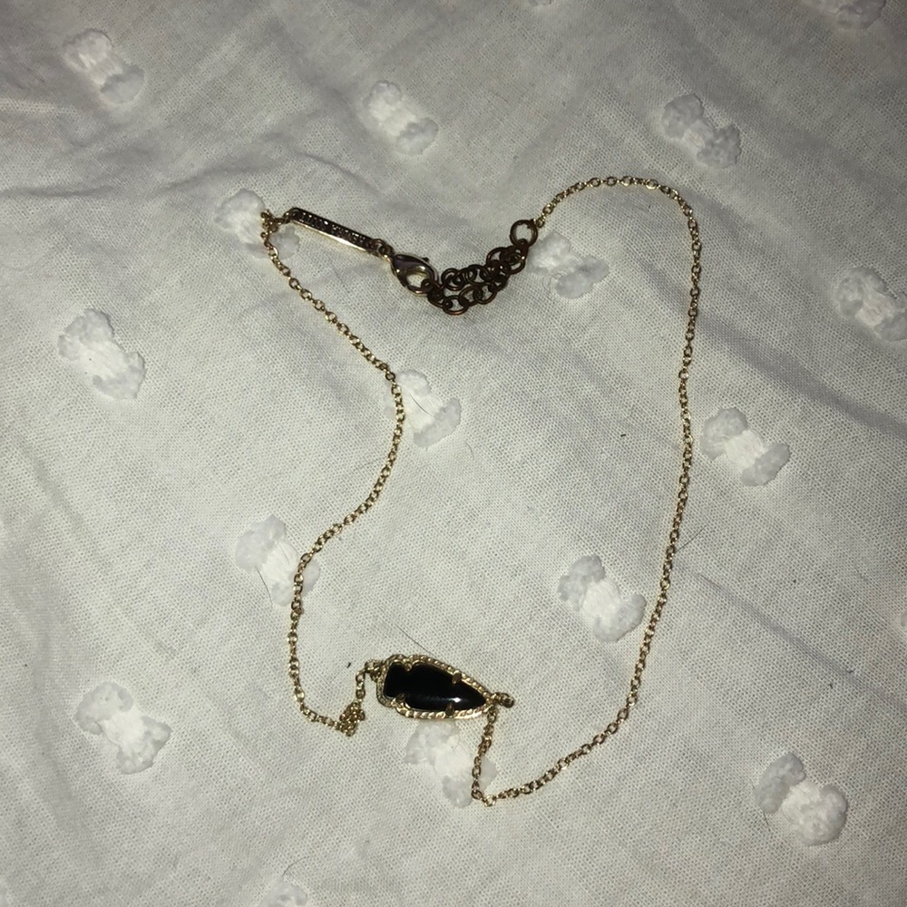 Black Kendra Scott arrow necklace